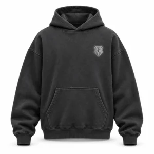 Hoodie Charcoal Shield Concept